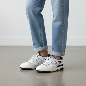 New Balance 550 Oreo White Black BB550HA1 Men's Low Top Sneakers